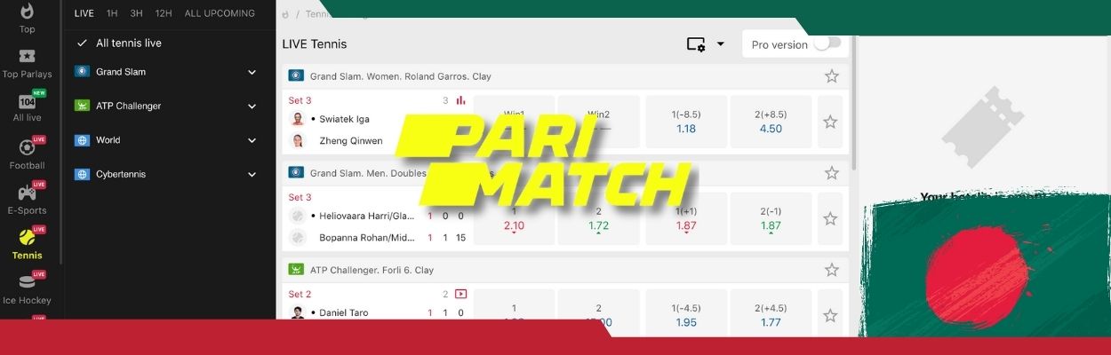 Parimatch Bangladesh sport betting site