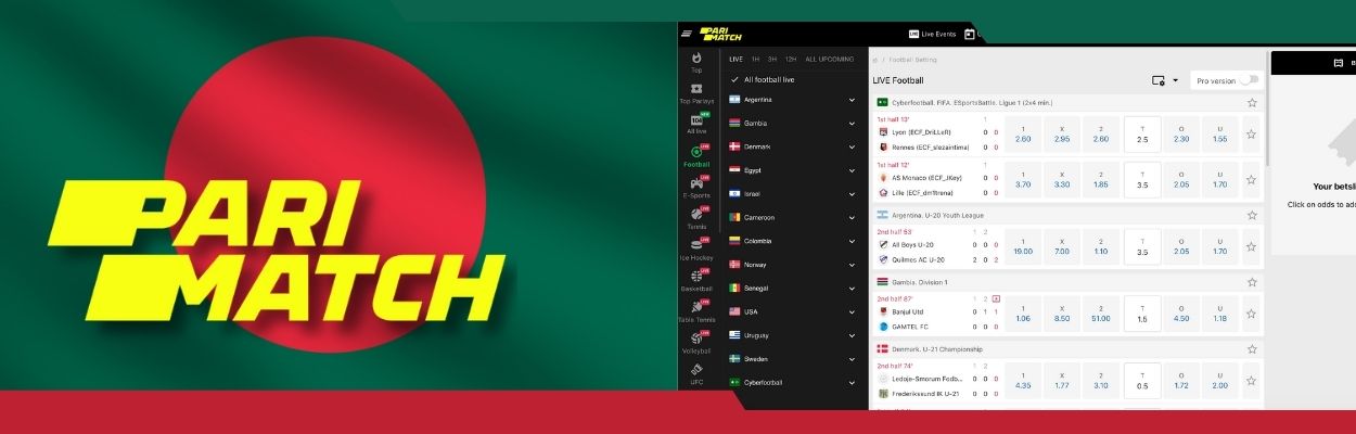 Parimatch Bangladesh sports betting site full review